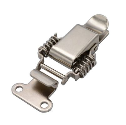 4006 Spring Toggle Clamp Latch Hasp Mild Stainless Steel For Tool Box Door Window