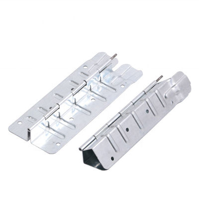 220mm Length X 80mm Width Pallet Collar Hinge For Wooden Box Shipping Crate Container Galvanized Steel