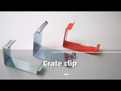 Standard And OEM Types Customized Sheet Metal Fabrication Spring Retaining Crate Clip Quick Release