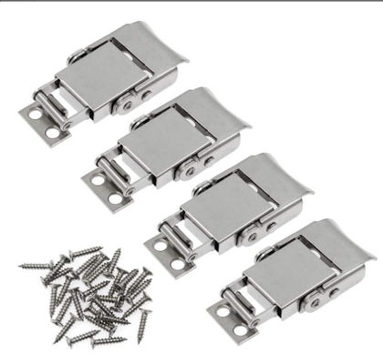 L Shaped Adjustable Spring Draw Toggle Latch Toggle Clamp Latch