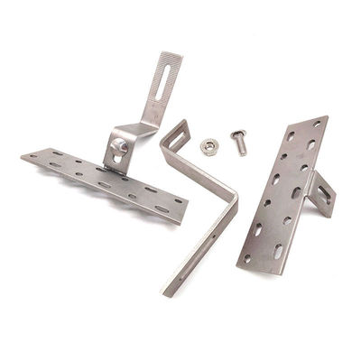 SUS304 Stainless Steel Solar Related Products Bracketing Adjustable Roof Tile Hooks Bracket