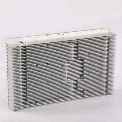 Computer Cooling Metal Heatsink Silver Brass Anodized Surface Treatment
