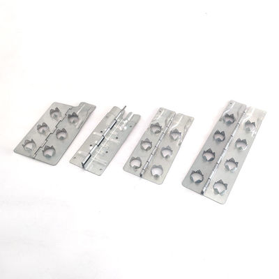 Custom 170-400mm 220 X 80 X 1.2mm Height Metal Stamping Galvanized Sheet Carbon Steel Collar Hinges With Thorn