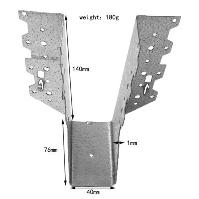 Stainless Steel Galvanized Wood Construction Connectors