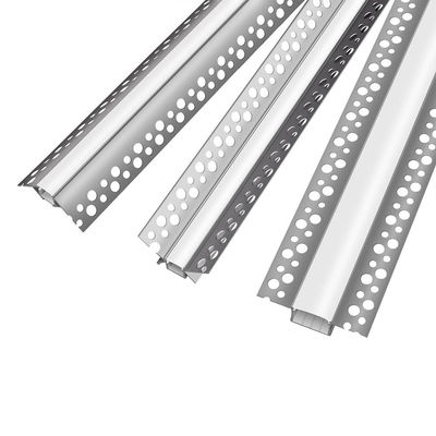 Bend LED Strip Aluminum Light Channel Plaster Aluminum Extrusion Parts