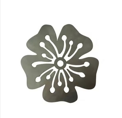 Thickness Range 0.1mm To 20mm Laser Cut Metal Parts with Black Powder Coating Surface Precision Processing