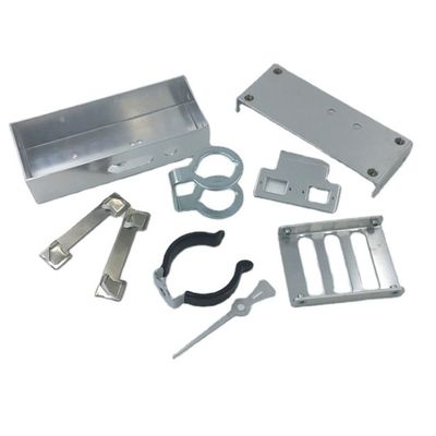 Aluminum Brass Stainless Carbon Steel Stamping Punching CNC Laser Polished Powered Zinc Plated Sheet Clamps & Brackets