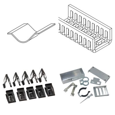 Aluminum Brass Stainless Carbon Steel Stamping Punching CNC Laser Polished Powered Zinc Plated Sheet Clamps & Brackets