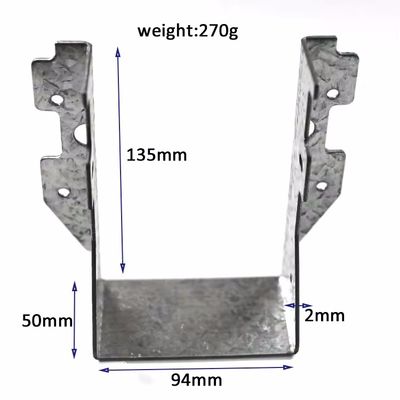 Customized Heavy Duty Bracket Modern Stainless Steel Durable Anti Corrosion Punching Metal Stamping Truss Bracket