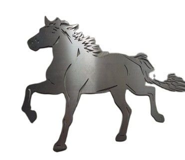 OEM Custom Stainless Steel Laser Cut Parts For Garden Art Decoration With Animal Shape Laser Cutting Bending Service