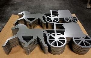 Sheet Metal Laser Cutting  Panel Etching Service Stainless Steel Heart Design Metal Laser Cutting