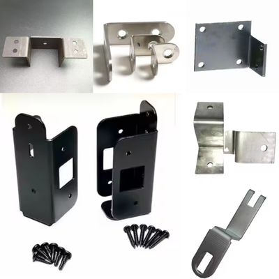 OEM Custom Corner Bracket 90 Degree Stainless Steel Angle Mounting Bracket Sheet Metal Stamping L-shaped Bracket