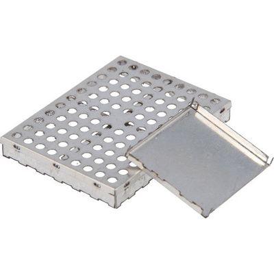 Custom Shield Can Box Enclosure EMI RF Shielding Case SPCC Sheet Metal Parts for Mobile Phone PCB Durable Bending Type