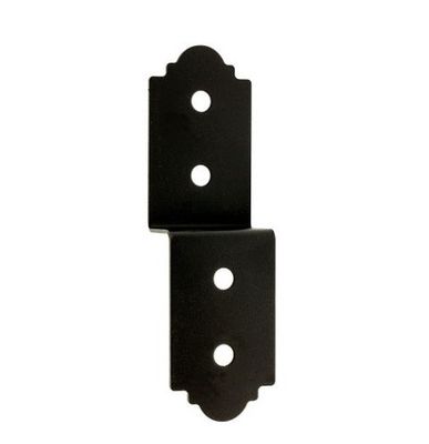 Small Stainless Steel Right Angle Bracket Bent Type L Bracket for Furniture Black Corner Braces in Sheet Metal Fabrication