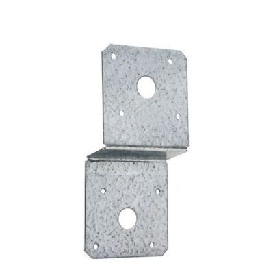 Small Stainless Steel Right Angle Bracket Bent Type L Bracket for Furniture Black Corner Braces in Sheet Metal Fabrication