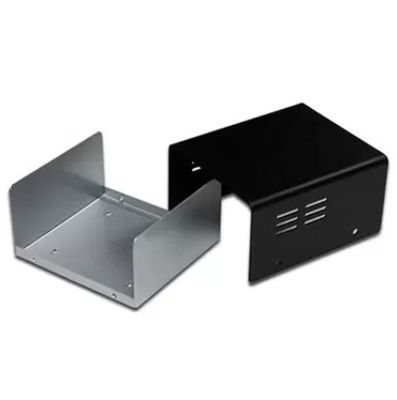 Small Stainless Steel Right Angle Bracket Bent Type L Bracket for Furniture Black Corner Braces in Sheet Metal Fabrication