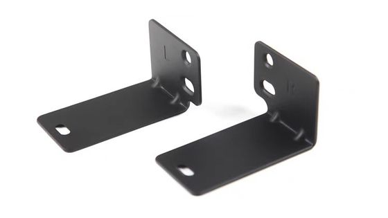 Small Stainless Steel Right Angle Bracket Bent Type L Bracket for Furniture Black Corner Braces in Sheet Metal Fabrication