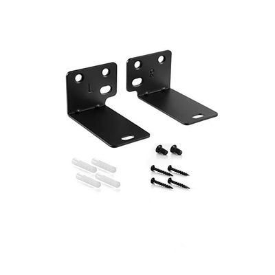 Small Stainless Steel Right Angle Bracket Bent Type L Bracket for Furniture Black Corner Braces in Sheet Metal Fabrication