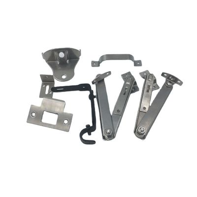 Custom Sheet Metal Fabrication Aluminum Stainless Steel Stamping Parts With Laser Cutting Welding Bending Services