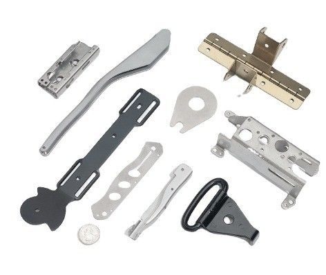Custom Metal Fabrication Machinery For Auto Stamping Bending Welding Complex Machine Parts Laser Cut Aluminium Iron