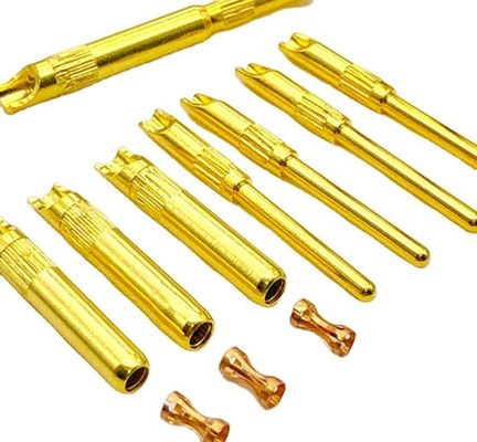 Custom Metal Bronze Lantern Shrapnel Terminal Connector Banana Plug Terminal for Sheet Metal Fabrication