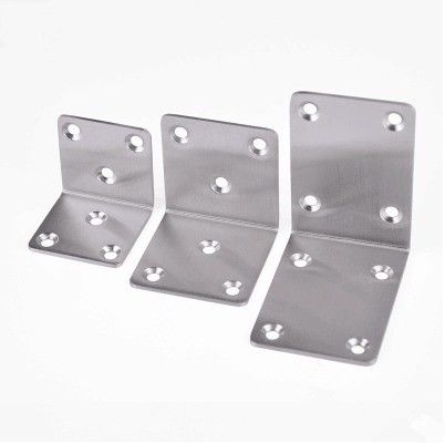 OEM ODM customized stainless steel  cold rolled steel angle metal iron support corner bracket holder