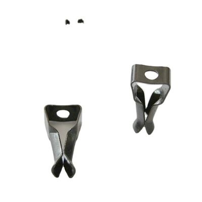 High Quality Customized 18650 Spring Steel Nickel Plated Battery Contact Positive and Negative Sheet Metal Fabrication
