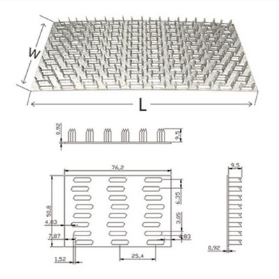 Quick Delivery Double Nail Galvanized Wood Nail Truss Plate Timber Truss Plate for Wood Connection