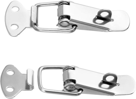 Stainless Steel 304 Toggle Latch Nickel Plated Zinc Finish Spring Loaded Box Clamp Lock Hardware Product