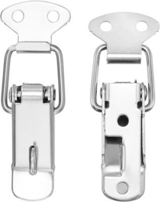 Stainless Steel 304 Toggle Latch Nickel Plated Zinc Finish Spring Loaded Box Clamp Lock Hardware Product