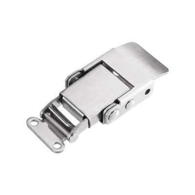 Stainless Steel 304 Spring Loaded Draw Latch Toggle Hasp Clamp Latch Lock Cylinders For Boxes And Cabinets