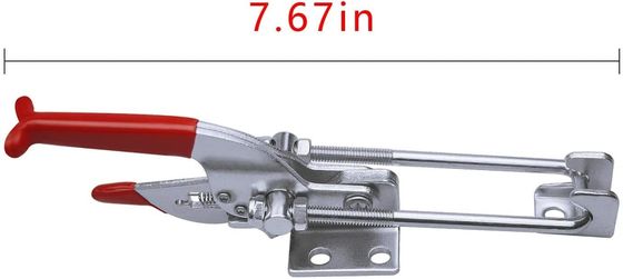 Heavy Duty A4005 Adjustable Zinc Plated Carbon Steel Toggle Latch Type Quick Release Toggle Clamp Latch in Bag