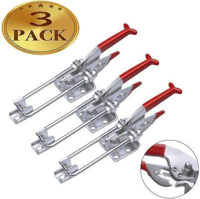 Heavy Duty A4005 Adjustable Zinc Plated Carbon Steel Toggle Latch Type Quick Release Toggle Clamp Latch in Bag