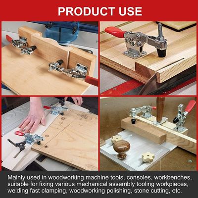 Heavy Duty A4001 Adjustable Stainless Steel Toggle Latch Type Quick Release Toggle Clamp Latch