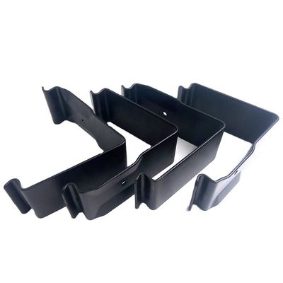 Sheet Metal Stamping Custom Fabrication  Black E-coating Zinc Steel Reusable Plywood Wooden Box Metal Crate Clip
