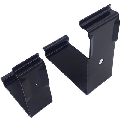 Sheet Metal Stamping Custom Fabrication  Black E-coating Zinc Steel Reusable Plywood Wooden Box Metal Crate Clip
