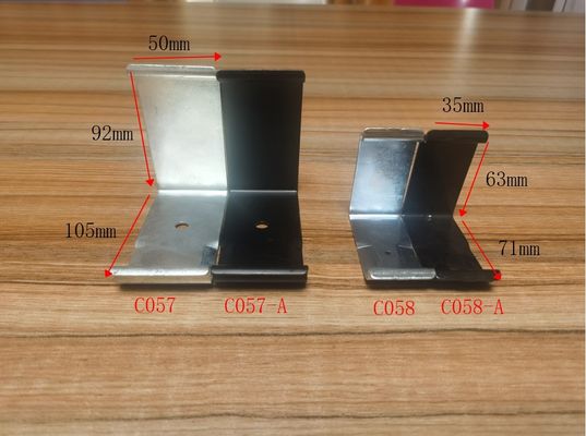 In Stock Large Galvanized/Black Coated Clips C057 Recyclable 65Mn Carbon Steel Crate Clip for Wooden Crates