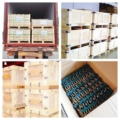 Custom Logo Acceptable C057 Metal Stamping 65Mn Steel Zinc Plating Shipping Crate Clips For Wood Crates