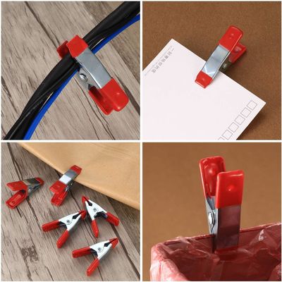 Wholesale DIY Tool 2-Inch A Type Steel Spring Clamp Rubber Handle Light Duty Spring Clamps