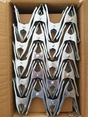 Heavy Duty 2 4 6 9 Inch Metal Spring Clamp Clips With PVC Handles For Woodworking