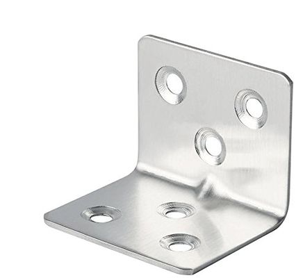 Custom Single-Sided L Shape Angle Corner Bracket Galvanized Metal Steel For Wood Construction Wall Bracket