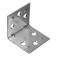 Custom Single-Sided L Shape Angle Corner Bracket Galvanized Metal Steel For Wood Construction Wall Bracket