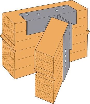 Multi-Shaped Galvanized Steel Wood Timber Connectors Joist Hangers and Bracket Metal Accessories Stamped Processed