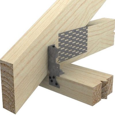 Wood House Roof Truss Nail Plate Custom Width*Length Knuckle Pronged Truss Mending Plate With Nail Teeth