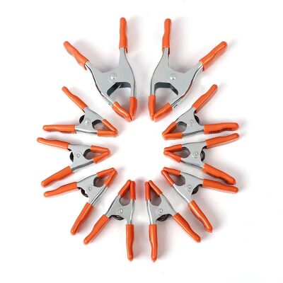 Custom Metal Spring Clamp Tools Hardware Hand Clamps White Metal Clamp 4'' 6'' 9''