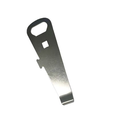 Custom Stainless Iron Sublimation Blank Metal Flat Beer Bottle Opener
