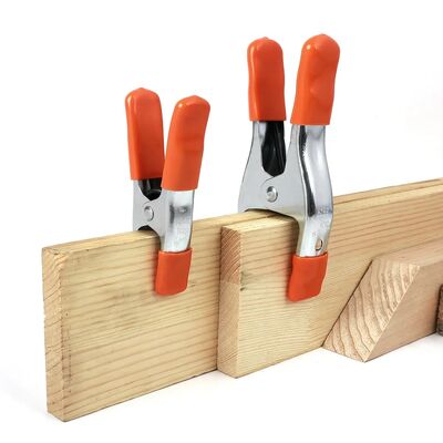 Customizable A-Shaped Metal Clamps Strong Multi-Purpose Electrician & Woodworking Clamps