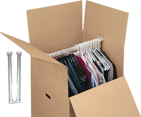 High Quality 50kg Capacity Heavy Duty Aluminum Alloy Wardrobe Box Portable Hanger Bar for Moving & Storage Solution