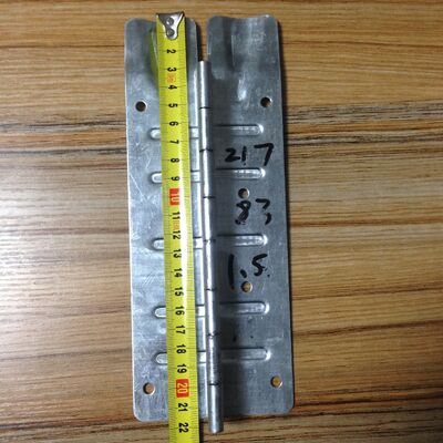 Galvanized Carbon Steel Pallet Collar Hinge with Rivets Tools for Attaching Wooden Boxes