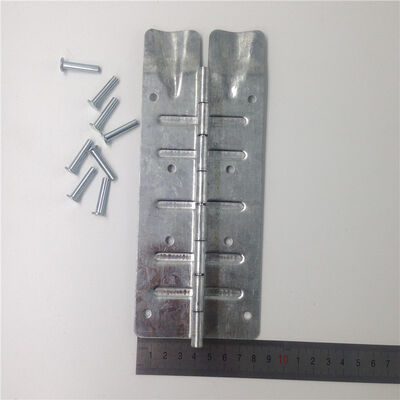 Galvanized Carbon Steel Pallet Collar Hinge with Rivets Tools for Attaching Wooden Boxes